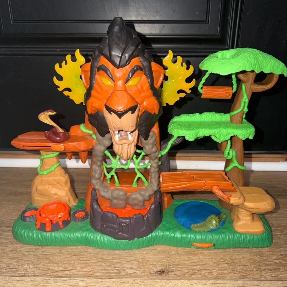 The Lion King Lion Guard Rise‎ Of Scar Play Set 2017, Disney Jr. Rare Retired HT